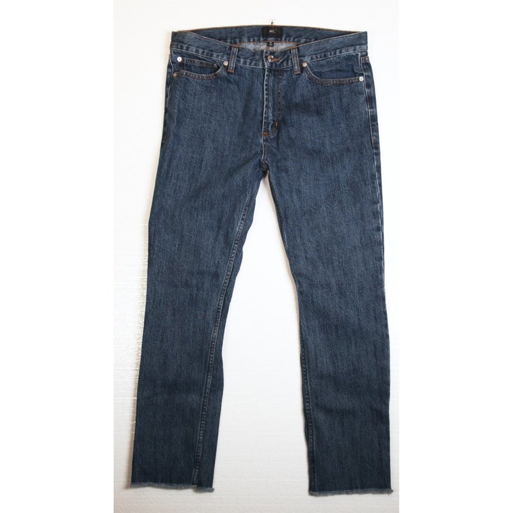 Obey New Threat slimfit Blue jeans midrise straight hip & thigh Size 32W 27L NWT